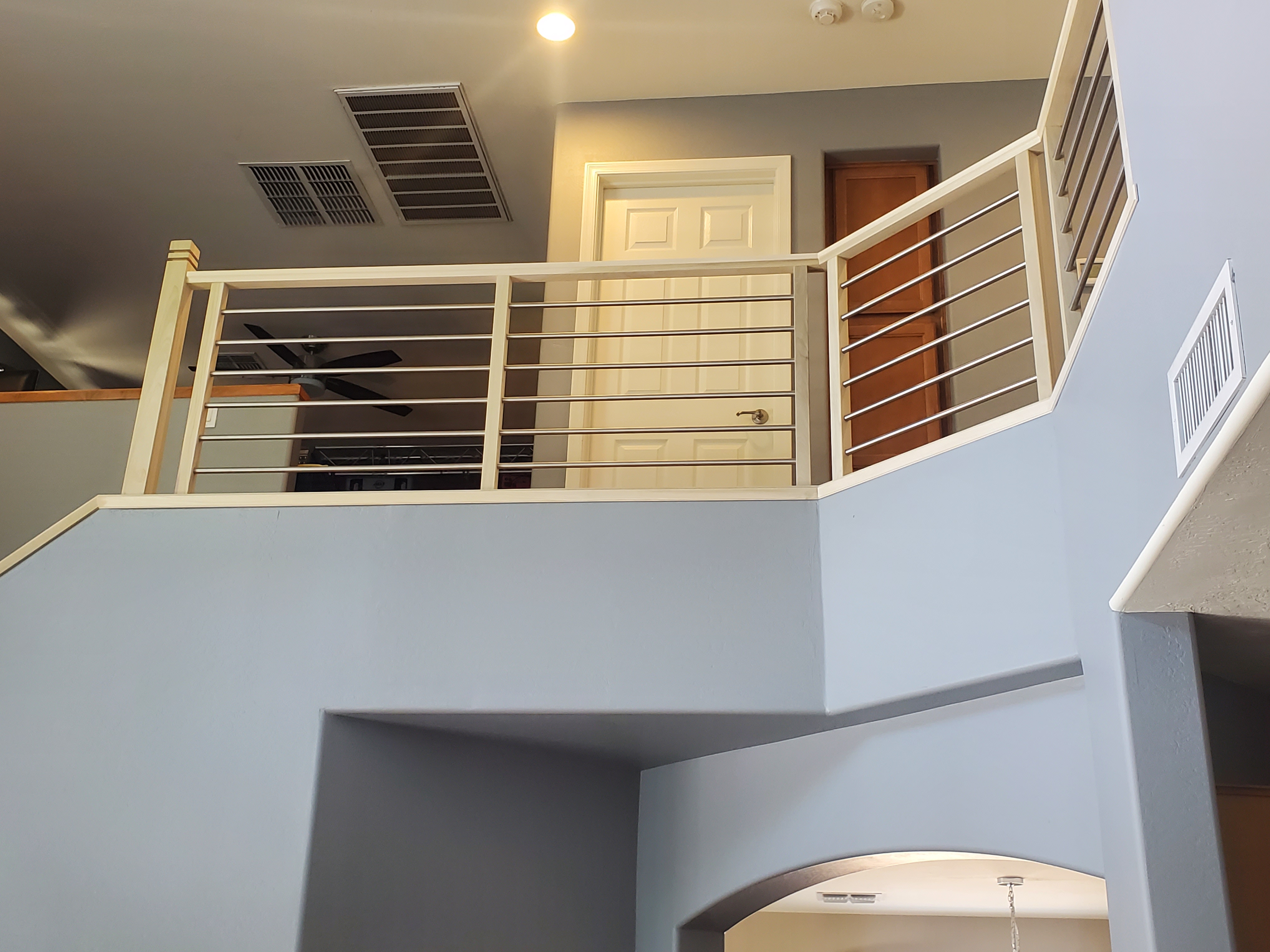Material selections for floors, cabinets, counters, and trim