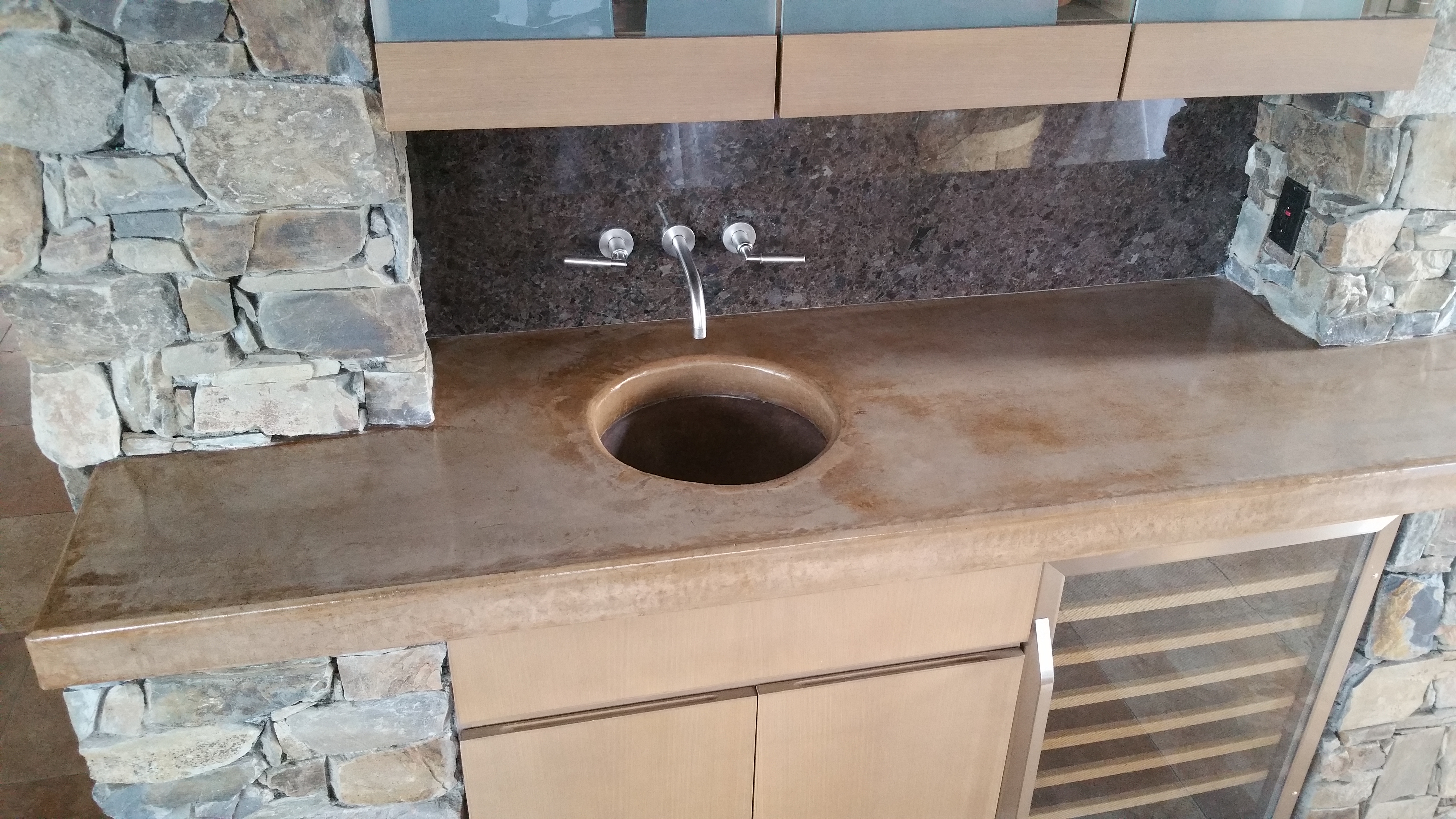 Kitchen sink design and placement