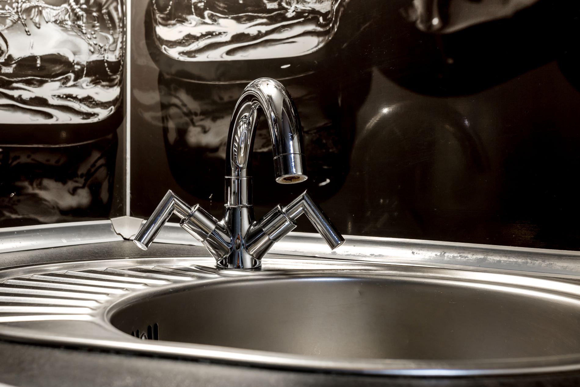 Bar and prep sink installation