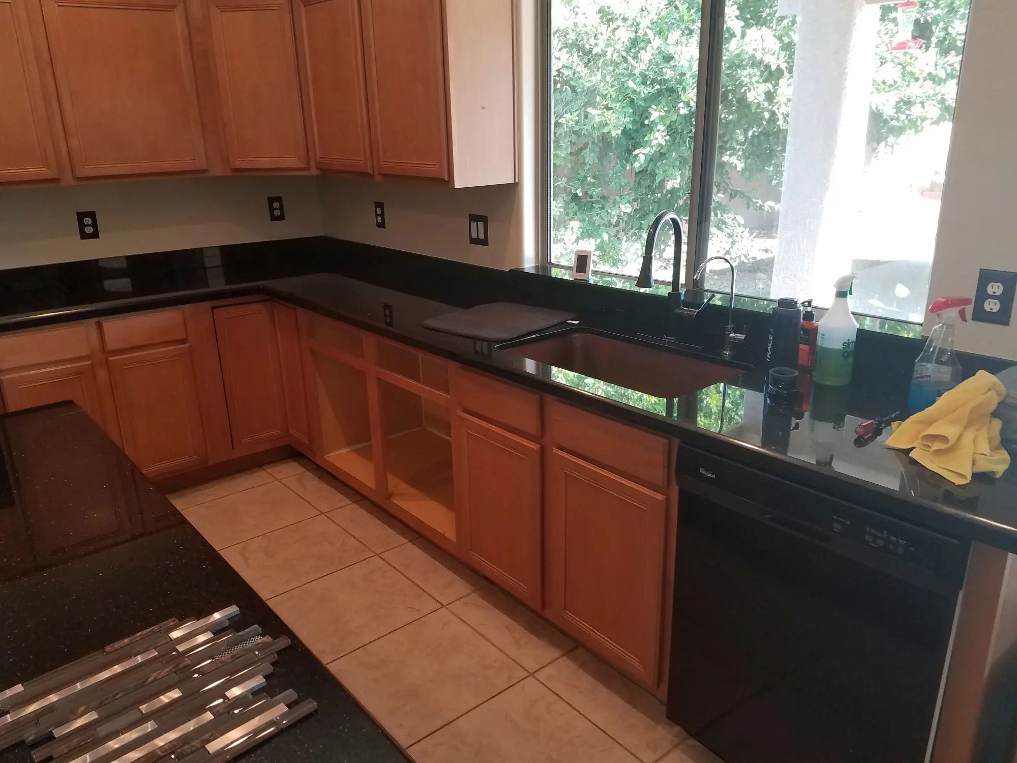 Kitchen plumbing repair and leak detection